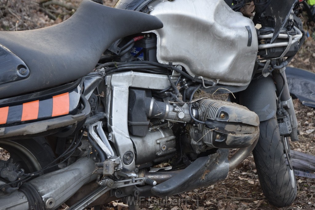 Schwerer VU Krad Fahrrad Koeln Porz Alte Koelnerstr P271.JPG - Miklos Laubert